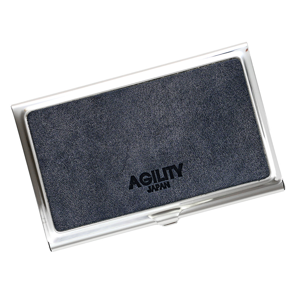 ピアット』(全5色)ロロマ/シンプルな金属製の名刺入れ カードケース