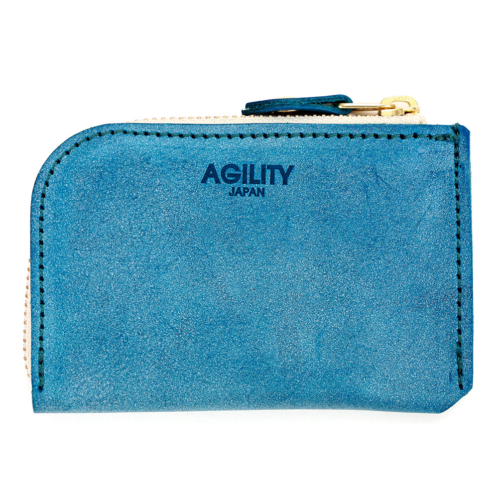 フラットミニ』(全5色)東京レザー/ほぼカードサイズ 無駄な機能を省